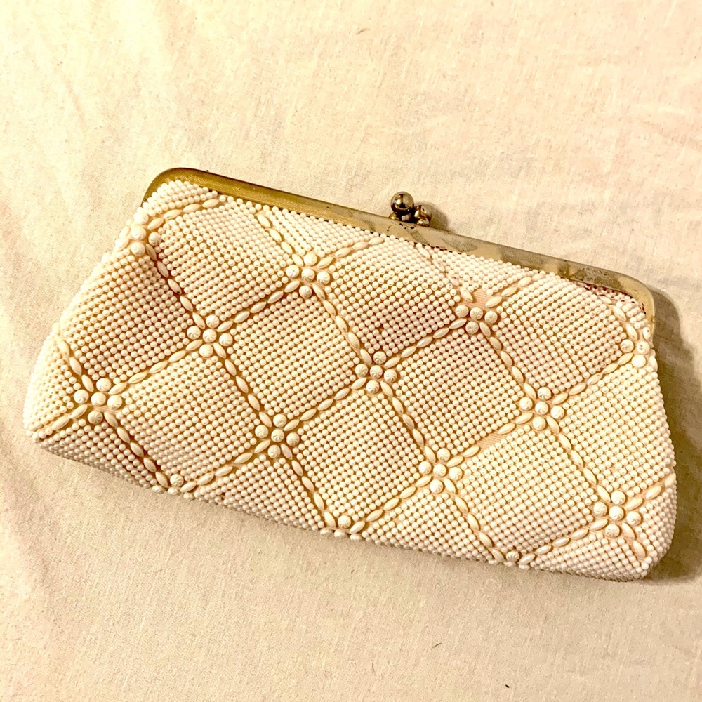 Vintage Beaded Clutch